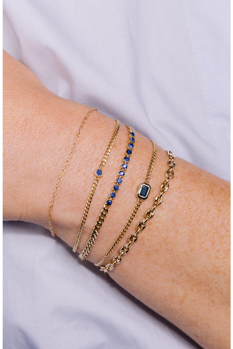 Puffed Mariner Chain Bracelet, Alternate, color, 14K YELLOW GOLD