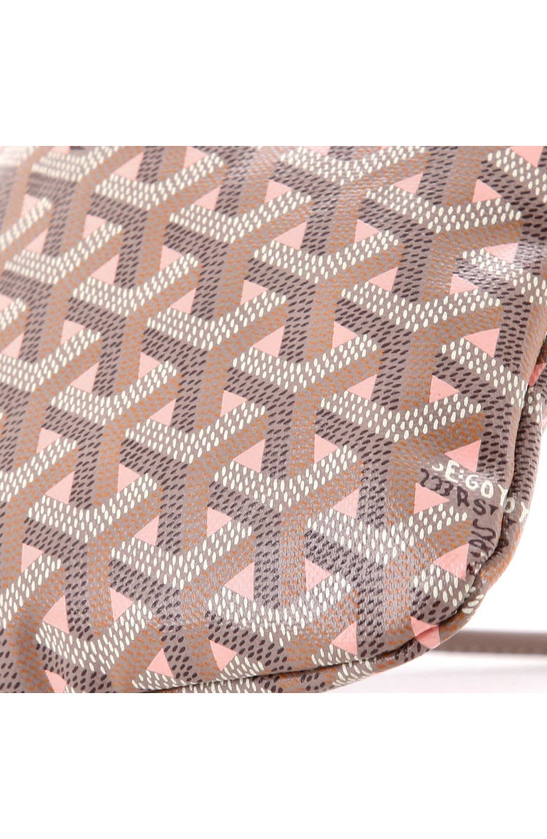 Pre-Owned Goyard Poitiers Tote Claire Voie Coated Canvas Mini, Alternate, color, Pink