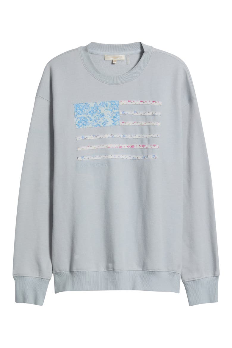 Palo Patch Sweatshirt, Alternate, color, MOONSTONE