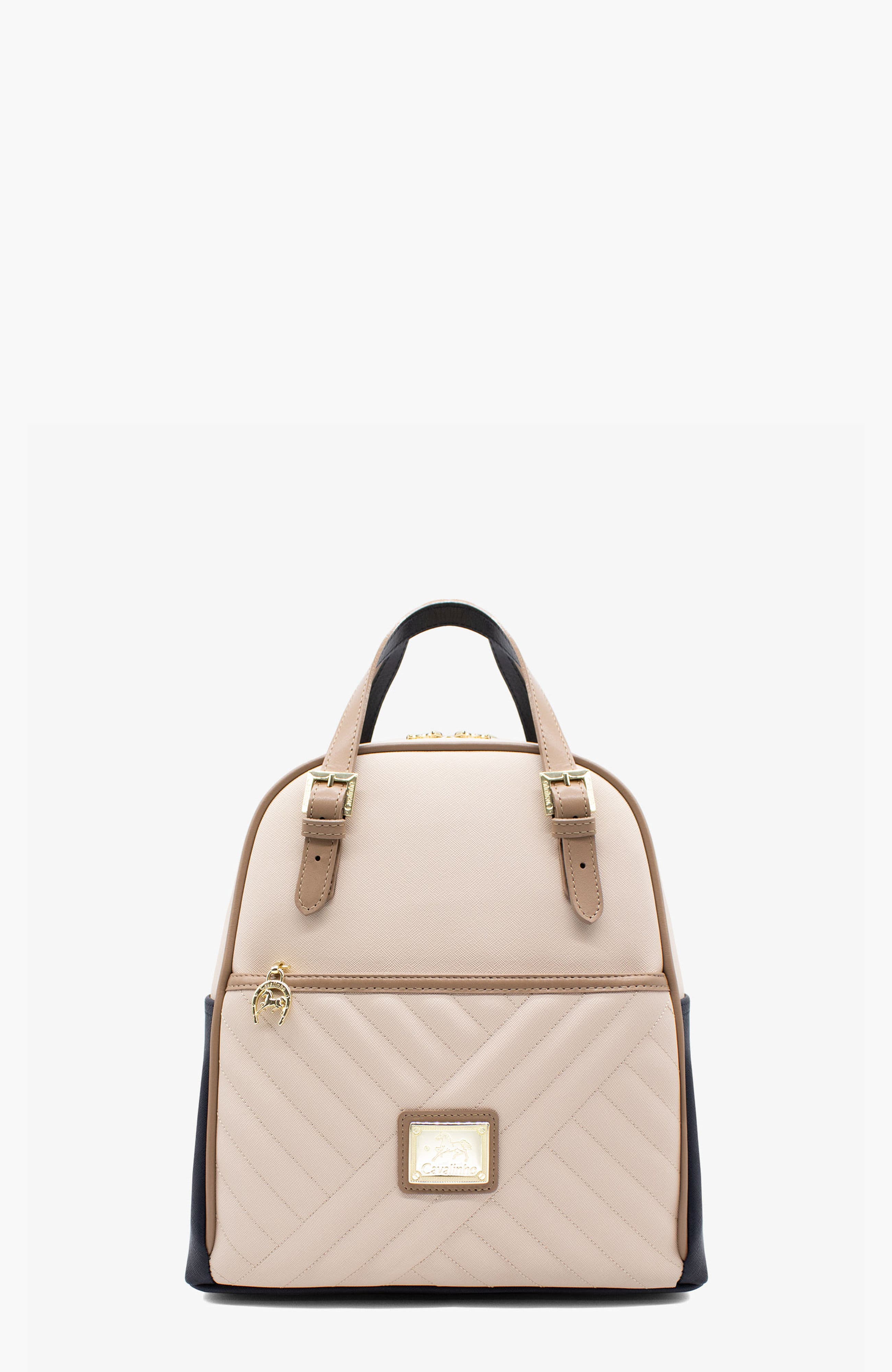 Charming 519 Backpack, Main, color, Navy / Tan / Beige