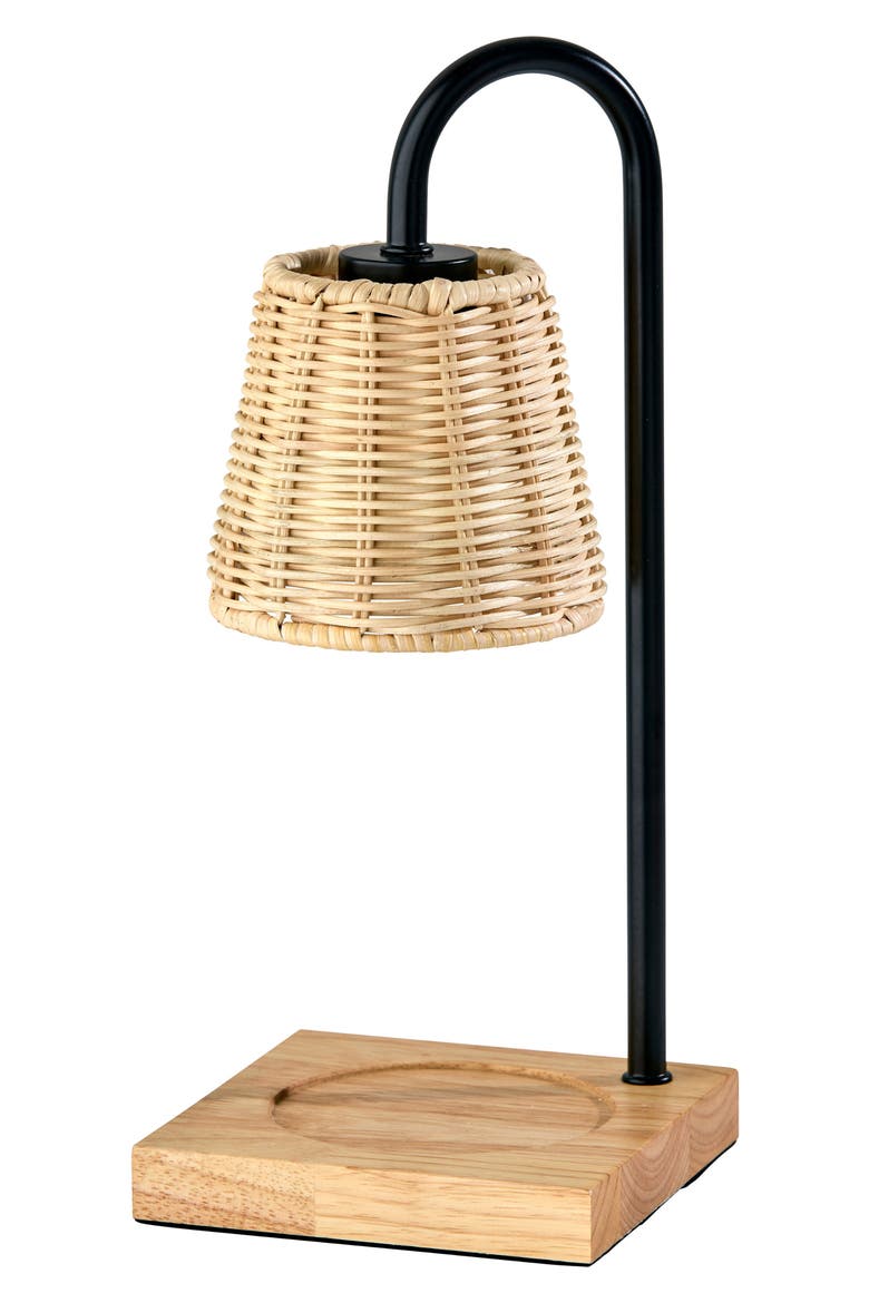 Ridgley Candle Warmer Lamp, Main, color, BLACK