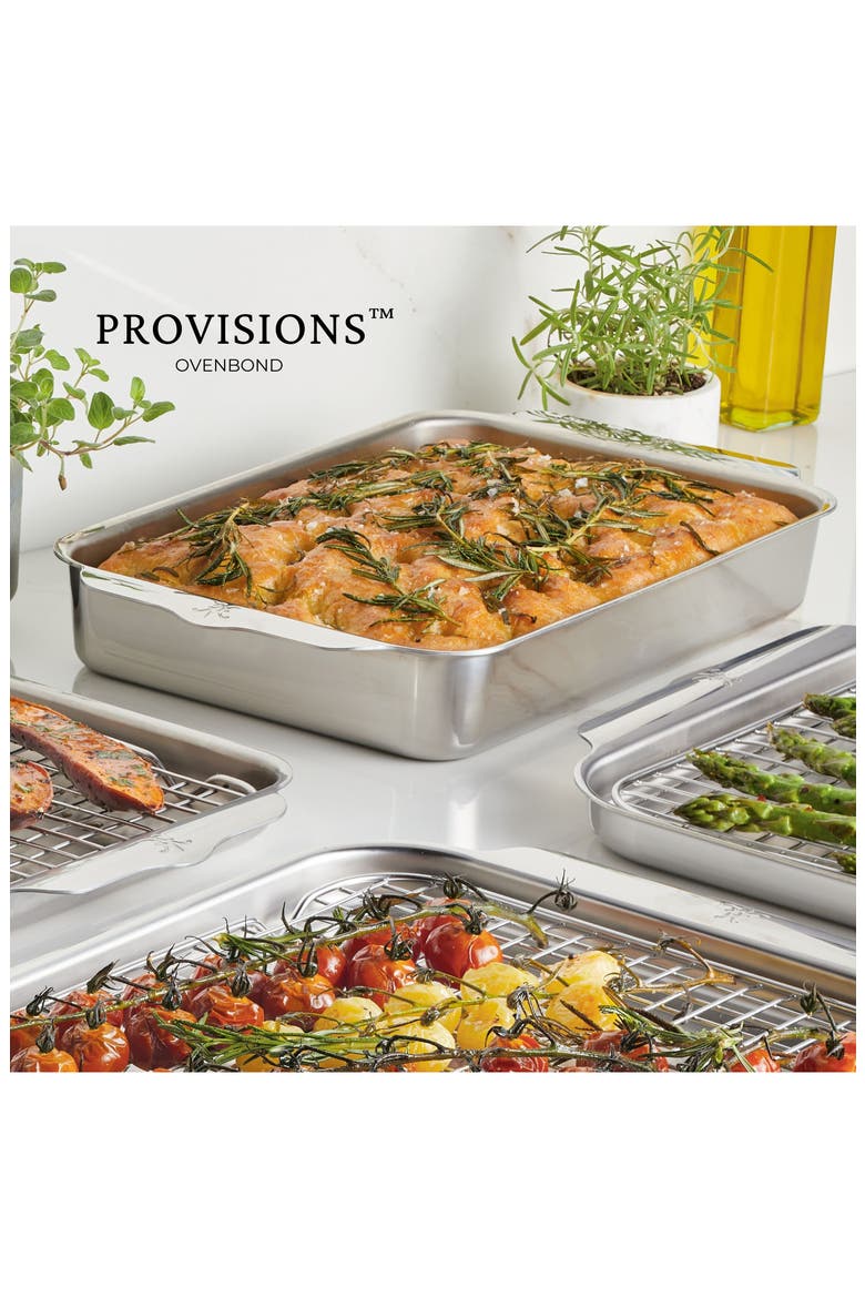 OvenBond Tri-Ply Rectangular Baker, Alternate, color, NO COLOR