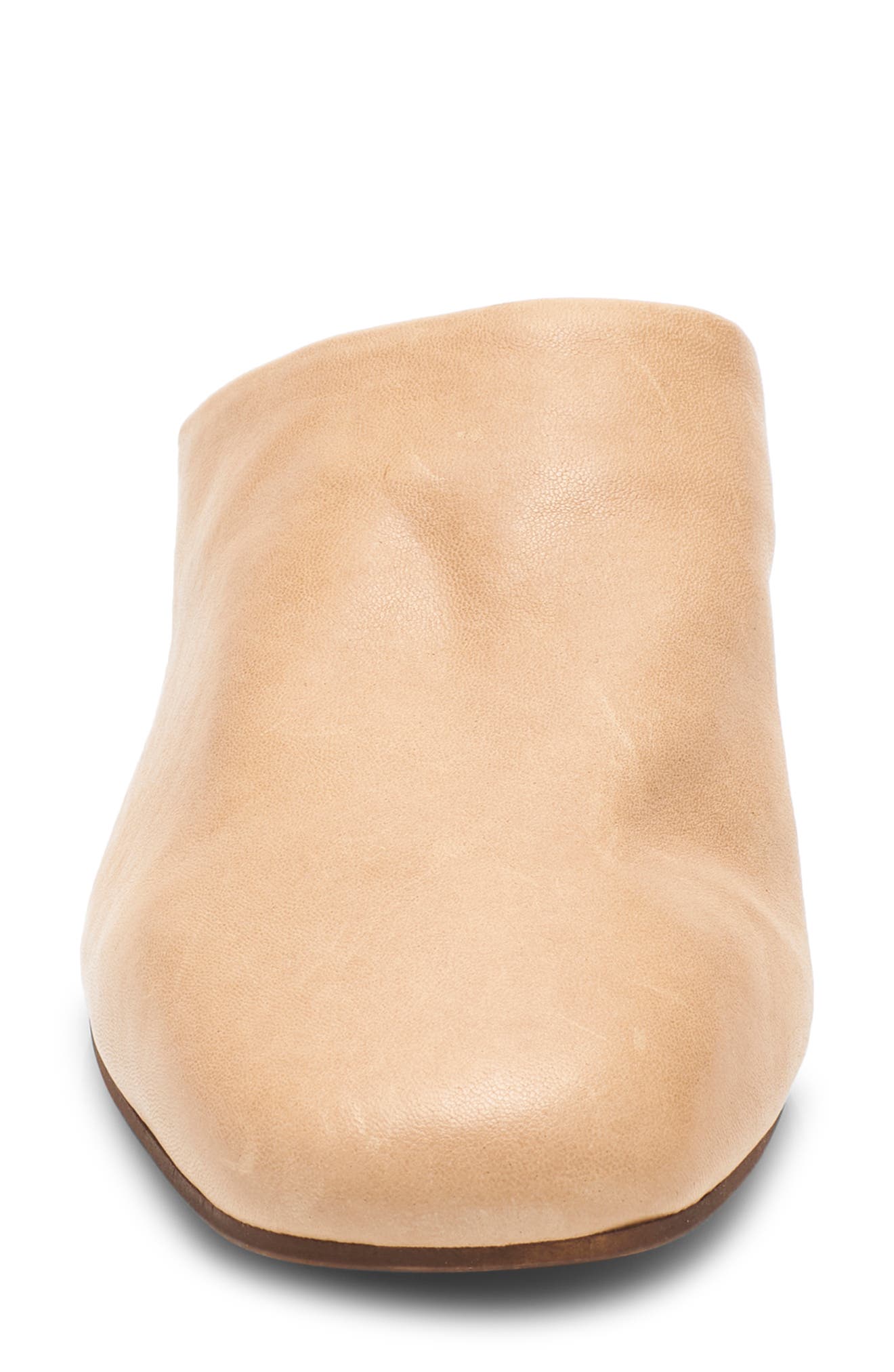 Reese Mule, Alternate, color, NATURAL LEATHER