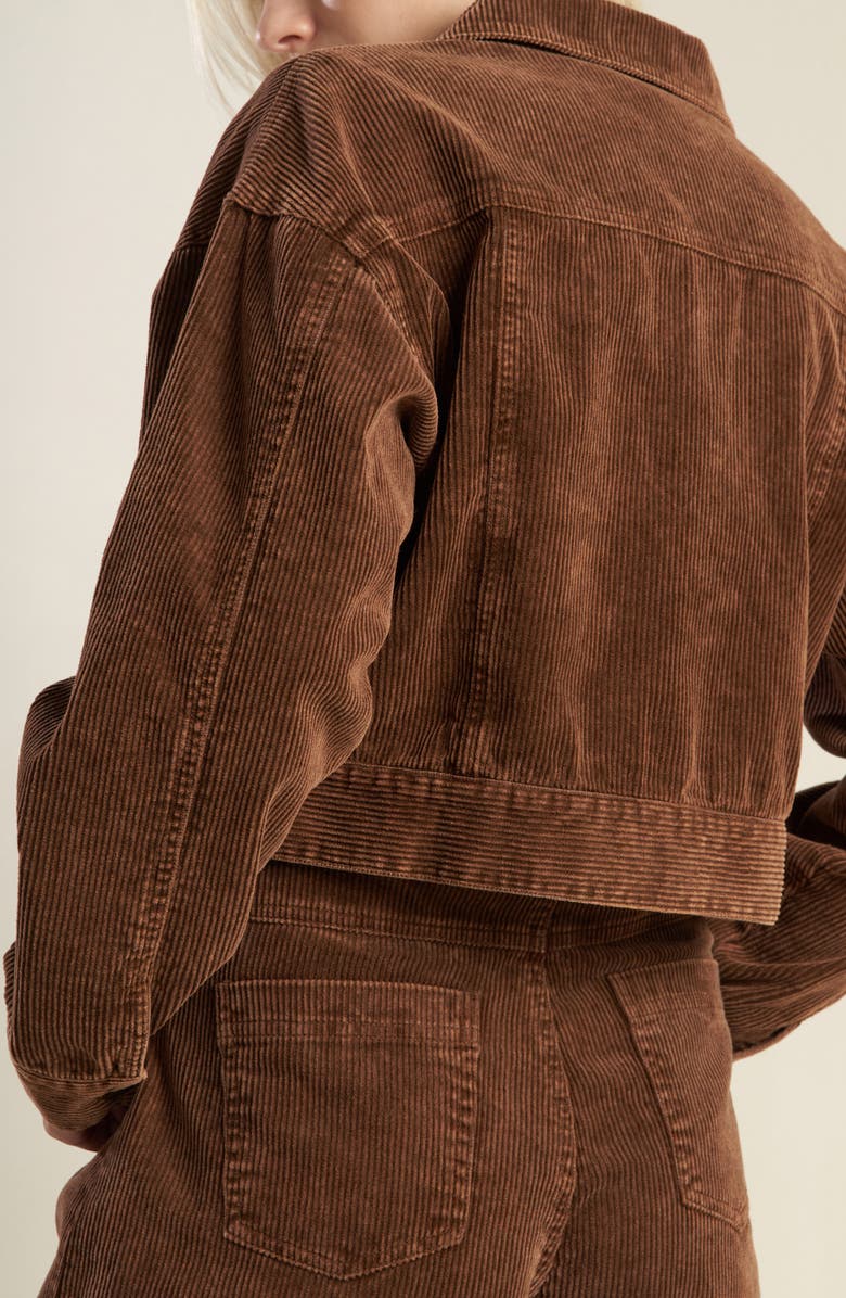 FREEMARKET Cotton Corduroy Jacket, Alternate, color, Brown