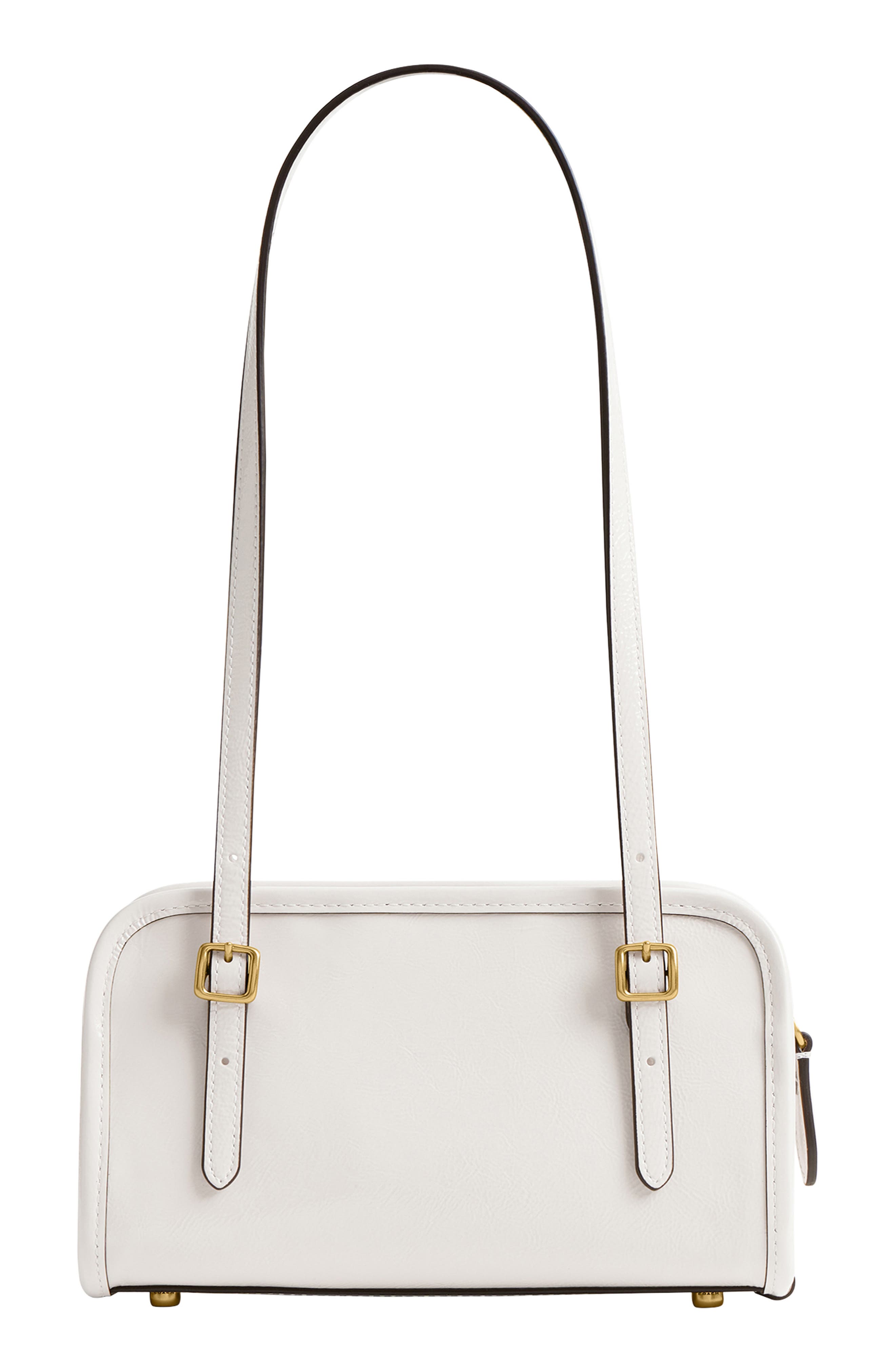 COACH Originals Crinkle Patent Leather Shoulder Bag, Alternate, color, 