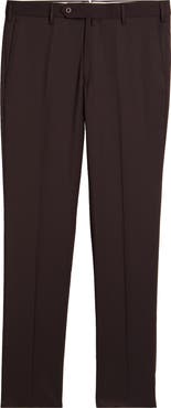 Zanella Parker Platinum Super 130's Gabardine Dress Pants