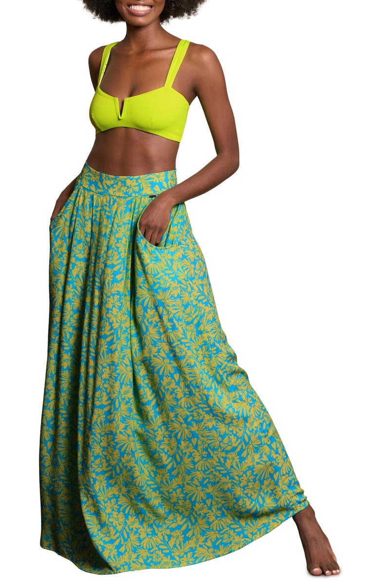 Maaji Flowerlike Elea Cover-Up Skirt, Main, color,