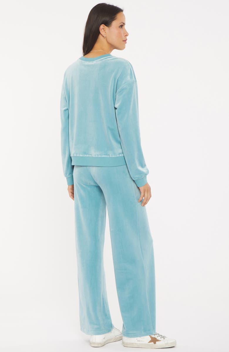NYDJ Basic Velour Sweatshirt, Alternate, color, 