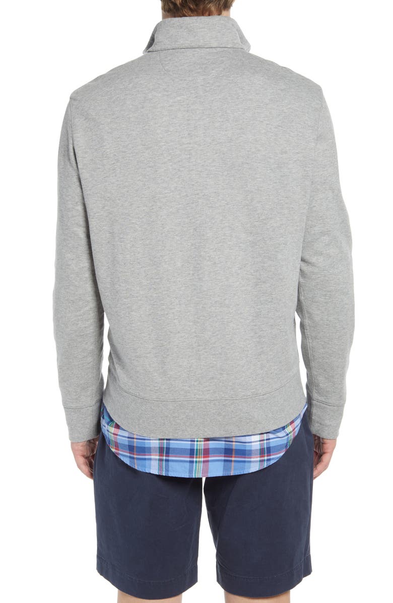 Polo Ralph Lauren Lux Heathered Quarter Zip Pullover, Alternate, color, 