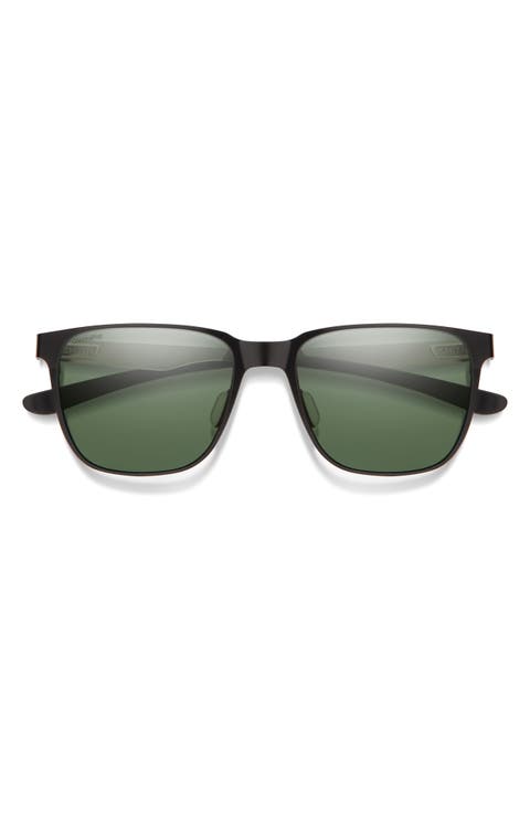 Lowdown 54mm ChromaPop™ Polarized Square Sunglasses
