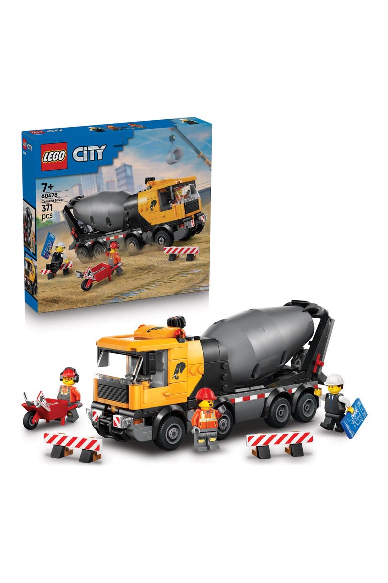 LEGO® City Cement Mixer - 60478, Main, color, Multicolor