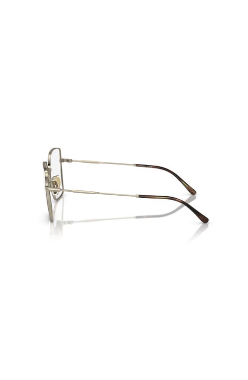 Vogue Eyewear 51mm Irregular Optical Glasses In Brown