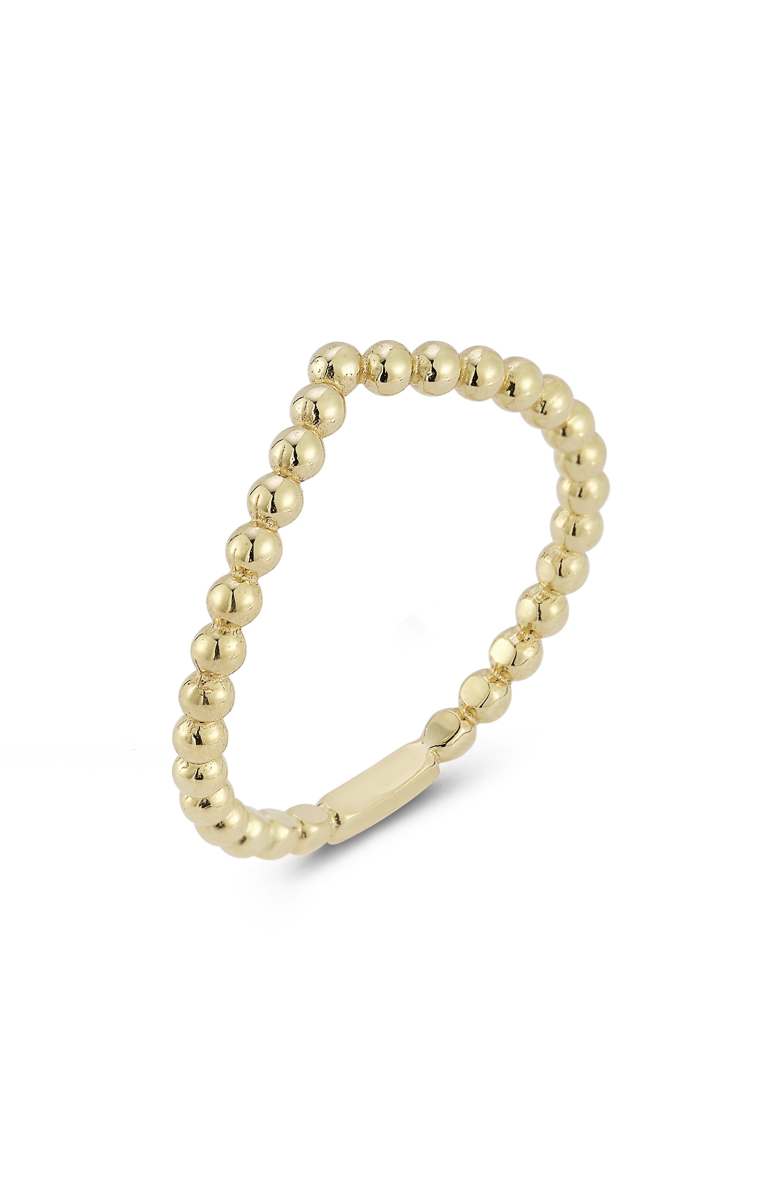 Ember Fine Jewelry V Beaded Ring (Women) | Nordstromrack