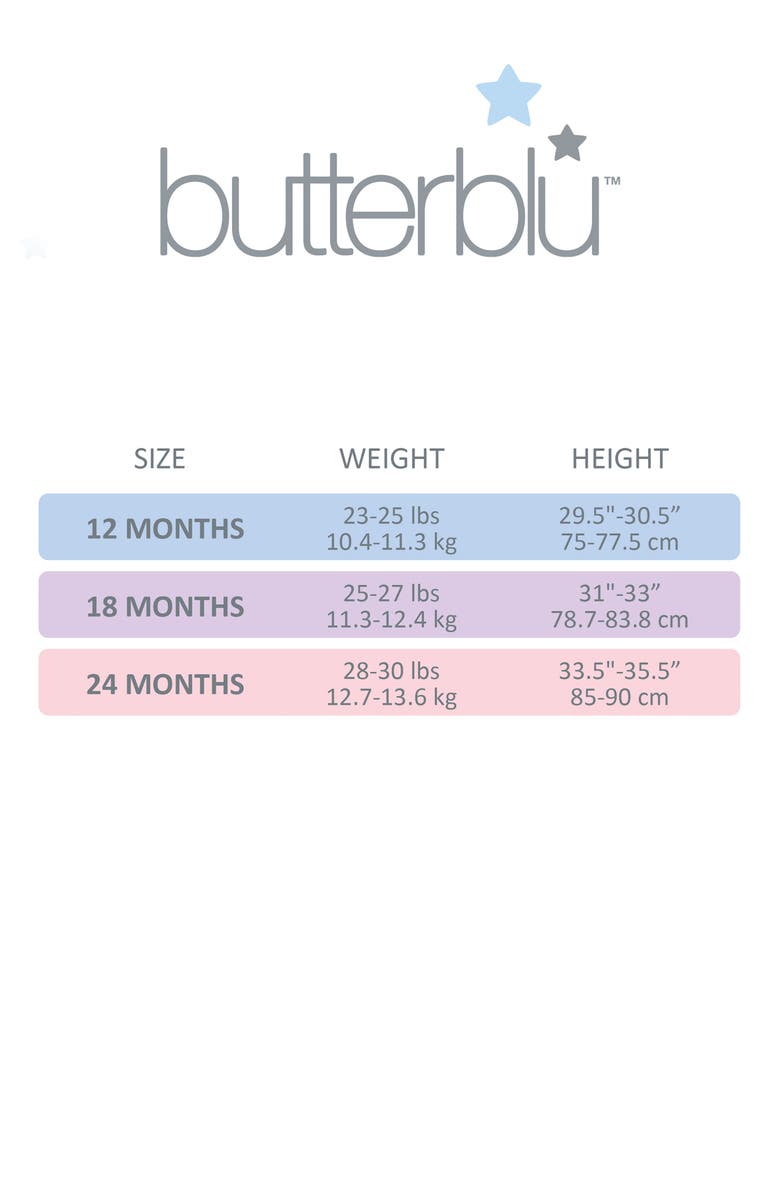 BUTTERBLU Rose Assorted 10-Pack Ruffle Organic Cotton T-Shirts, Alternate, color, Sorbet Frost Rainbow