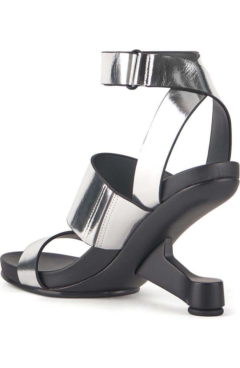 United Nude Eamz Hana Sandals, Alternate, color, Silver