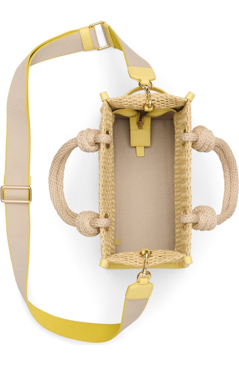Marc Jacobs The Small Stripe Mesh Tote, Alternate, color, Natural