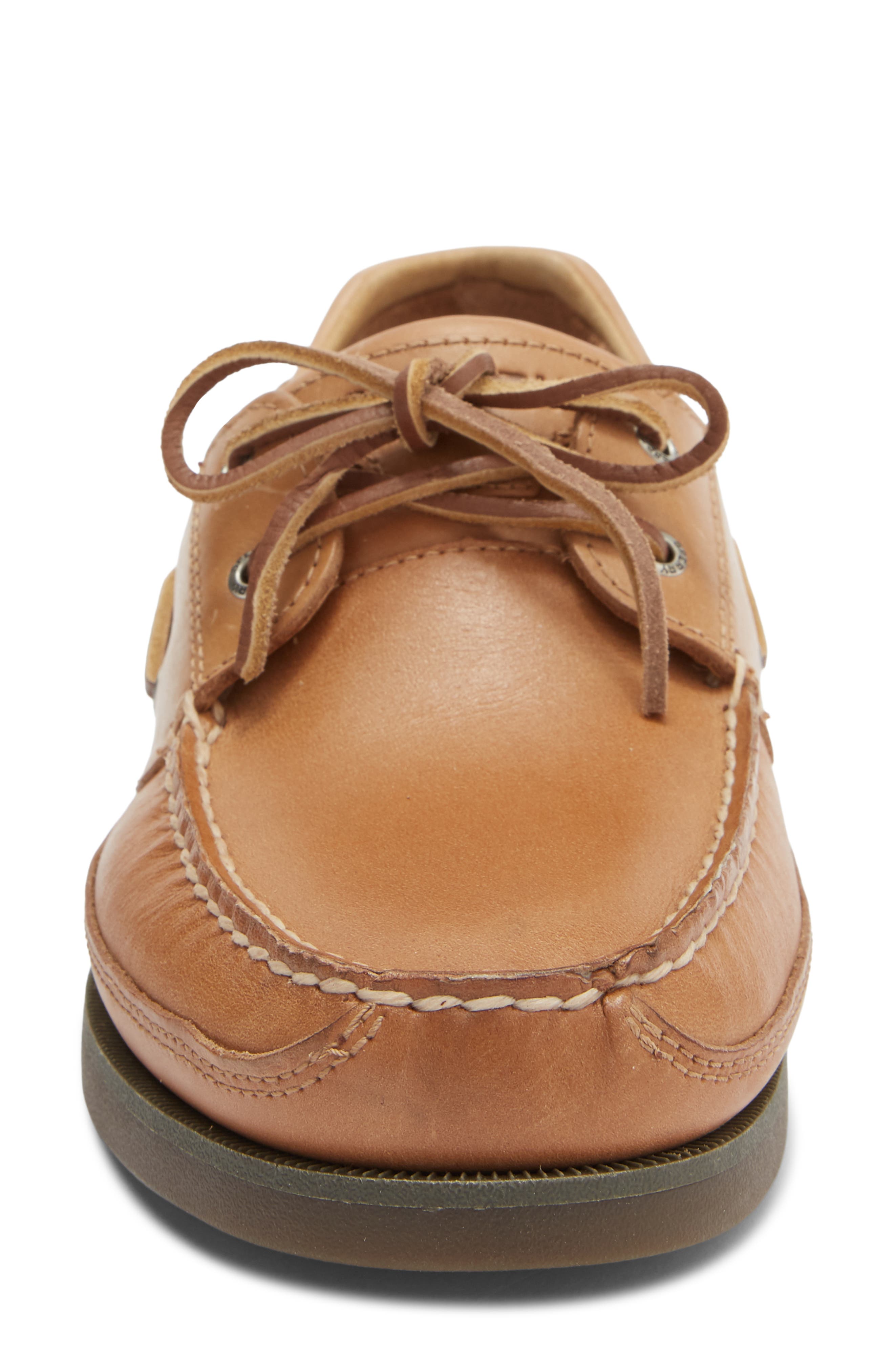 Sperry Mako 2-Eye Boat Shoe, Alternate, color, Oak