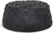 Gigi Burris Millinery Lauren Knotted Straw Pillbox Hat