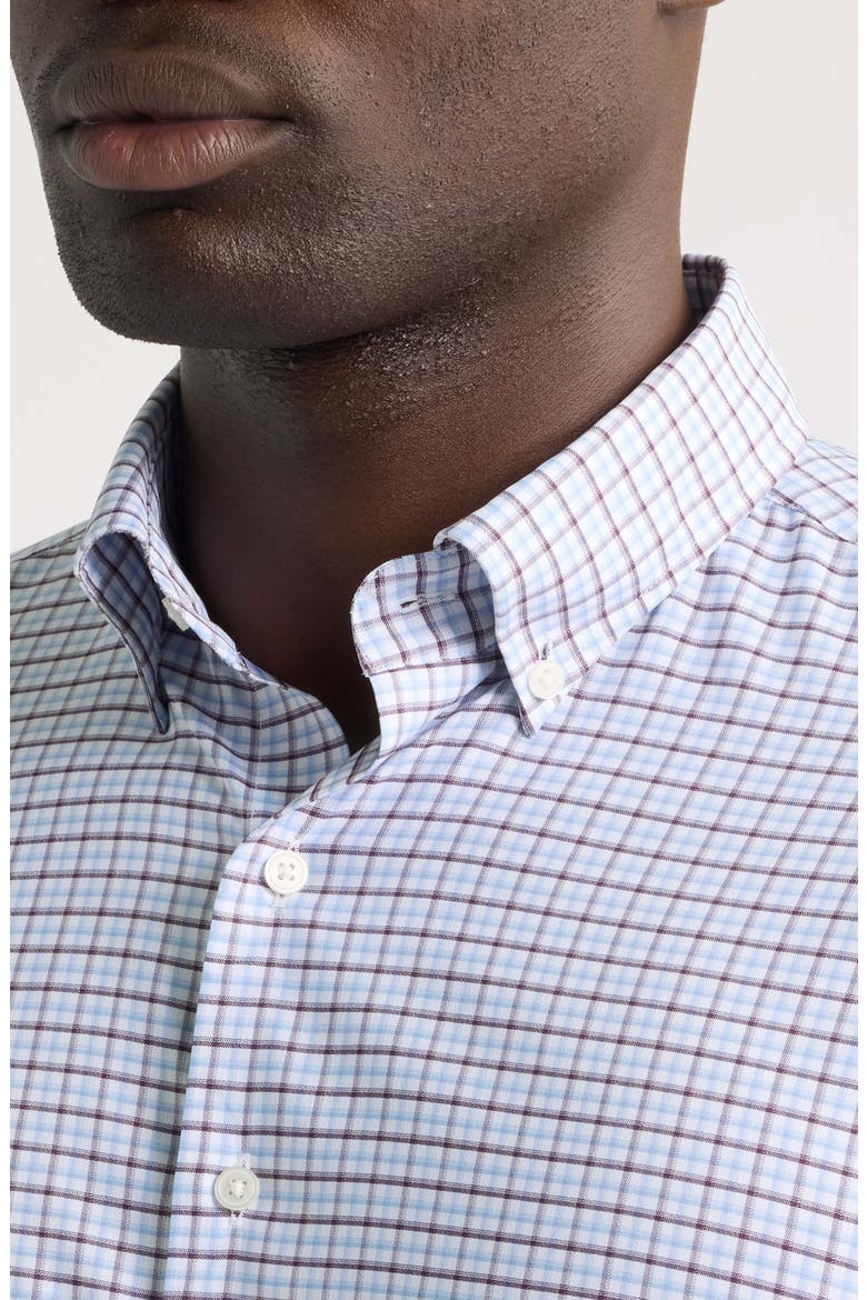 Axel Performance Twill Button-Down Sport Shirt, Alternate, color, LAKESIDE