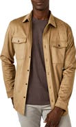 7 Diamonds Country Road Faux Suede Shirt Jacket