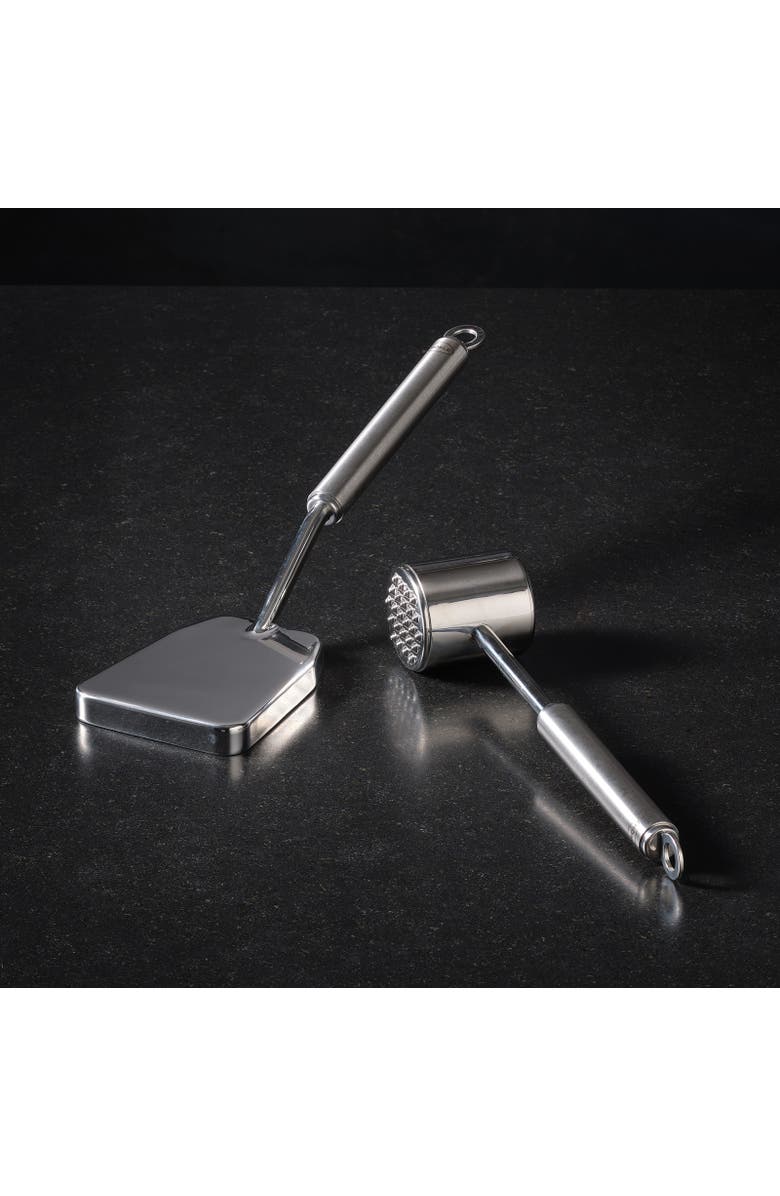 Rosle Stainless Steel Heavy Duty Meat Tenderizer, Alternate, color, Silver