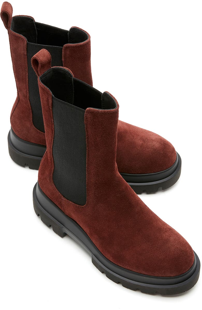 La Canadienne Blaise Suede Chelsea Boot, Alternate, color, Wood Suede