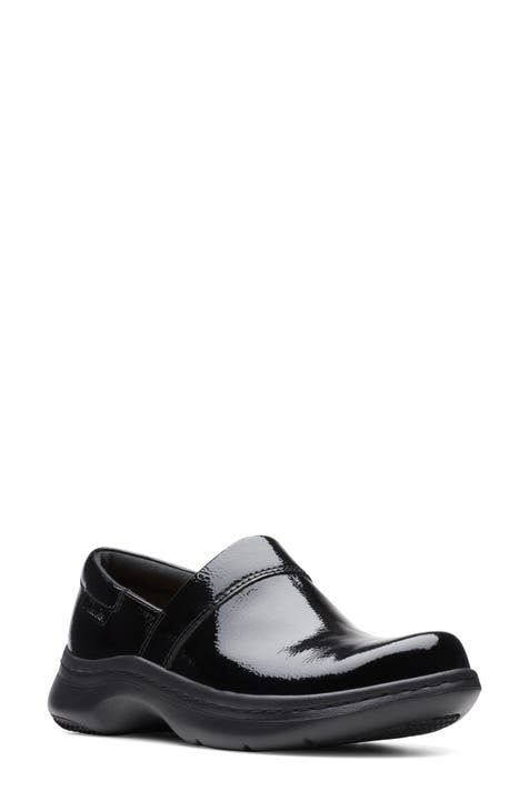 Patent Leather yoqa Clogs