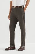 Brunello Cucinelli Comfort gabardine trousers