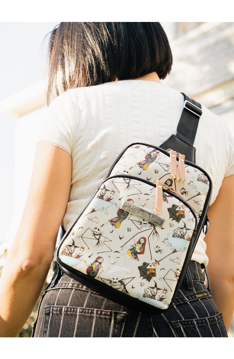 Petunia Pickle Bottom x Disney The Nightmare Before Christmas Crisscross Sling Bag, Alternate, color,