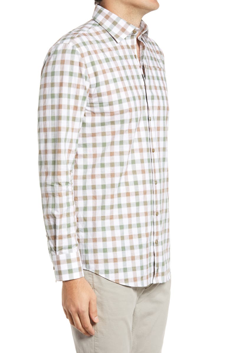 johnnie-O Wada Check Button-Up Shirt, Alternate, color, 