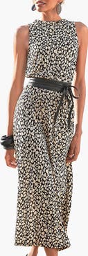 LASCANA Women's High Neck Maxi Dress