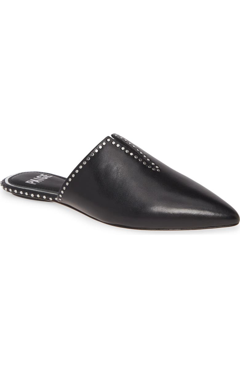 PAIGE Alia Studded Pointed Toe Mule, Main, color,