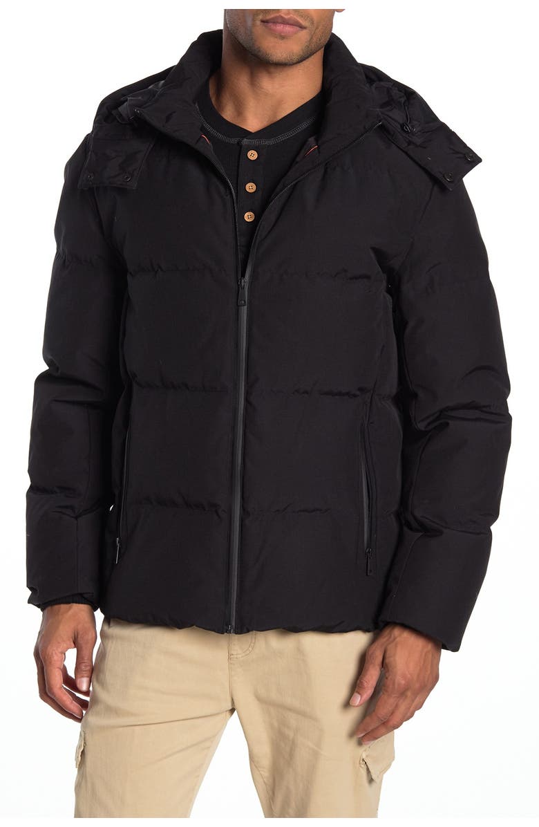 Cole Haan Signature Hooded Down Puffer Jacket, Main, color, 