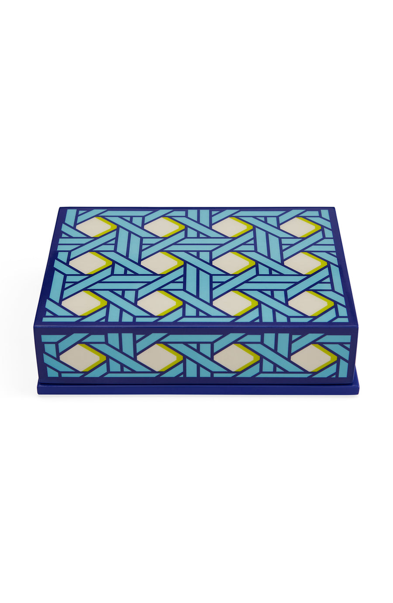 Jonathan Adler Basketweave Lacquer Playing Card Set, Alternate, color,