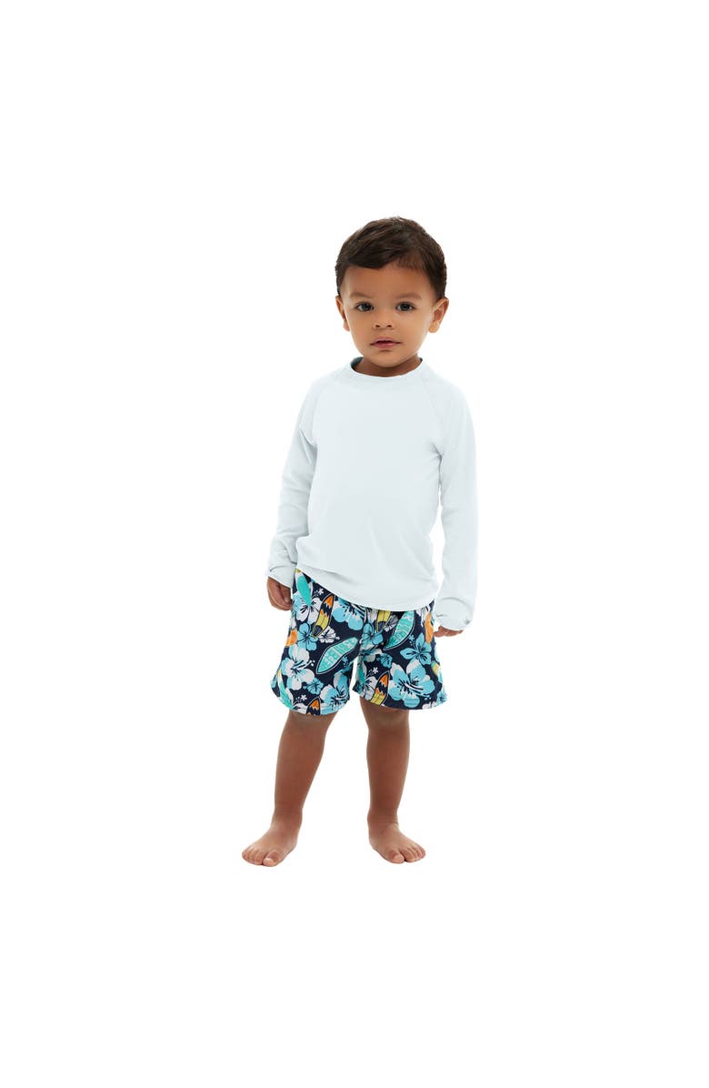 BloqUV Toddler's Crew Neck Top, Main, color, Ice Blue