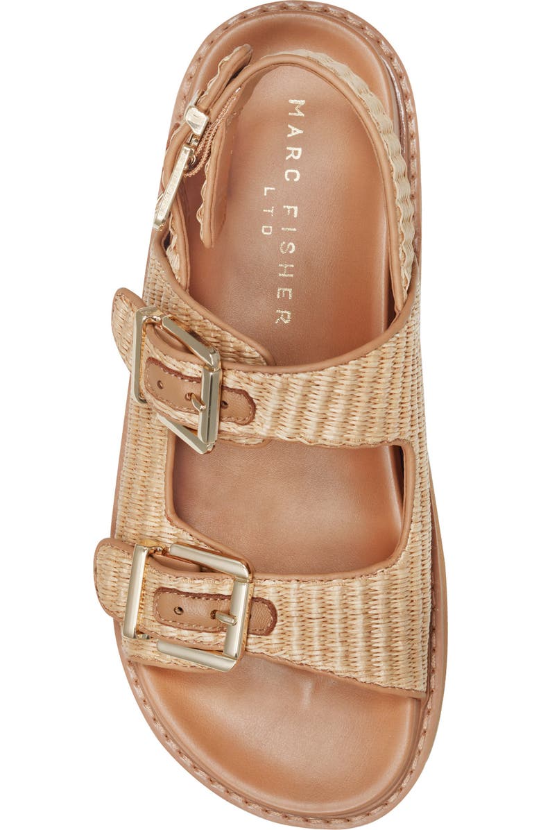 Marc Fisher LTD Agenda Sandal, Alternate, color, Medium Natural