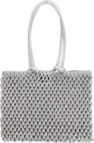 Clare V. Sandy Woven Market Tote