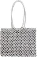 Clare V. Sandy Woven Market Tote