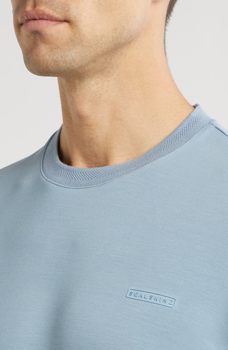 Sealskinz Ickburgh SS Soft Touch T-Shirt, Alternate, color, Blue