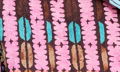 Nic + Zoe Nic+zoe Geo Dot Crinkle Cotton Button-up Shirt In Pink Multi