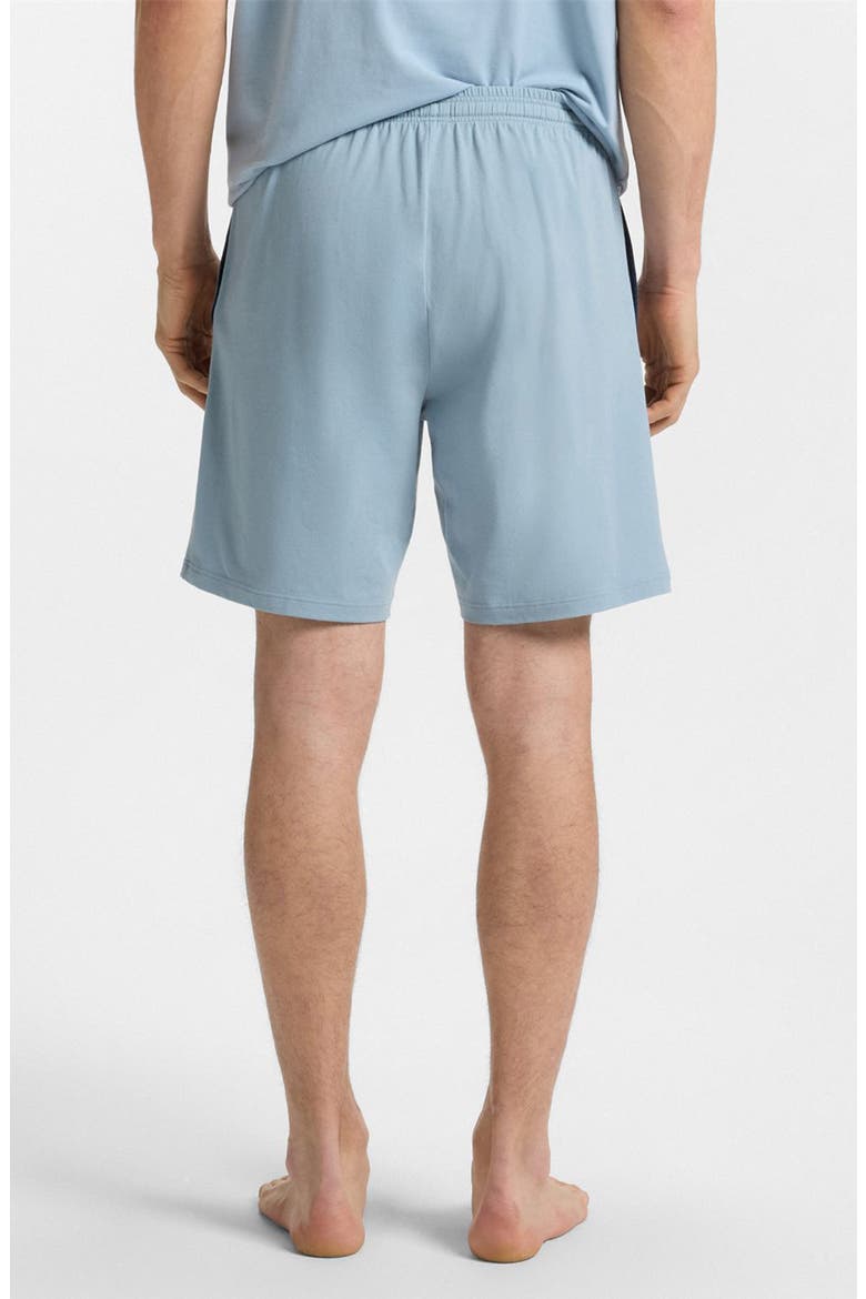 Mix Match Stretch Cotton Pajama Shorts, Alternate, color, OPEN BLUE