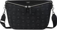 MCM Medium Diamant 3D Crossbody in Visetos Leather Mix