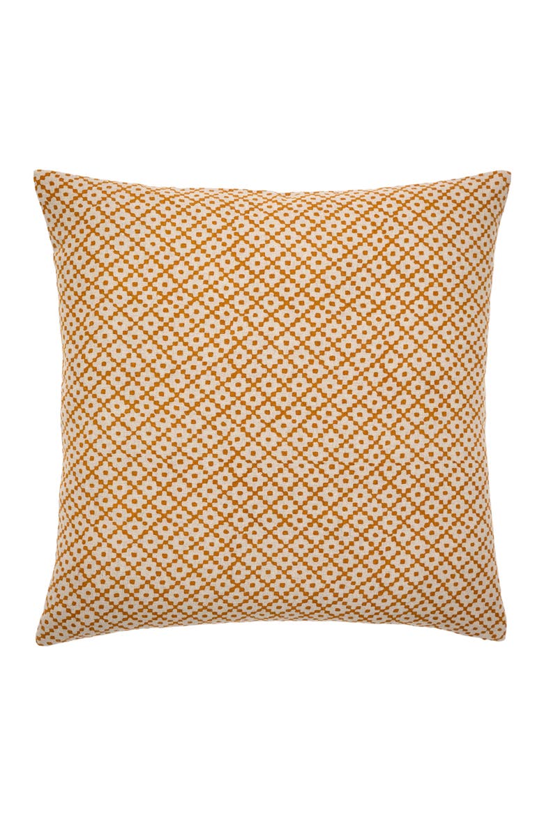 Kenya Ochre Decorative Pillow Cover, Main, color, Ochre