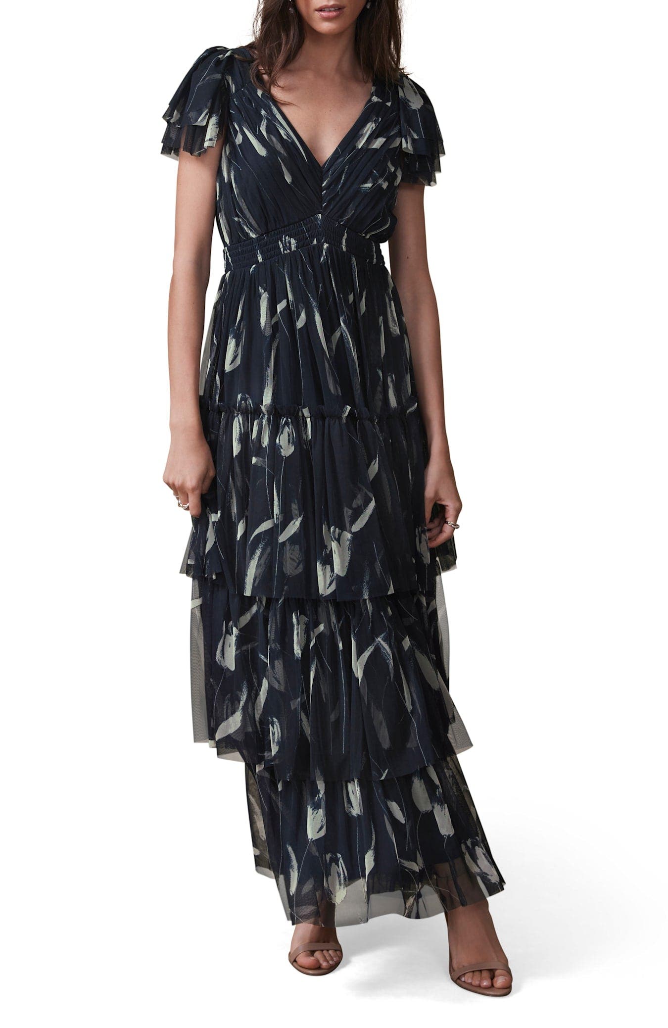 Ruffle Maxi Dress
