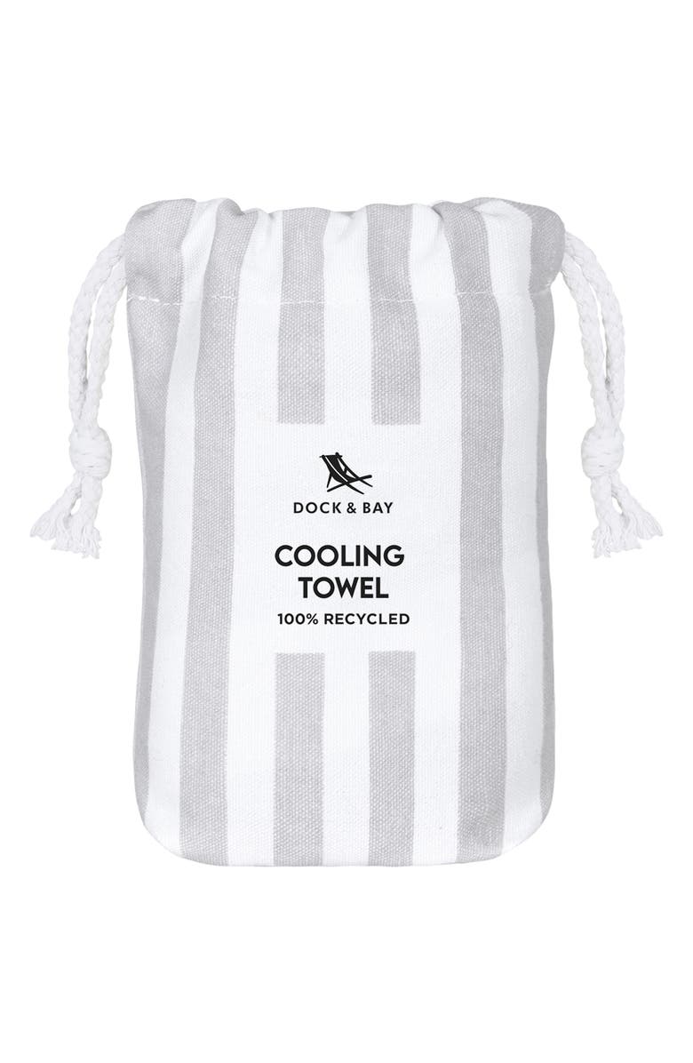 DOCK AND BAY Cooling Towel, Alternate, color, Goa Grey