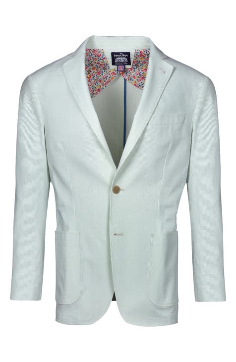 Seersucker Blazer