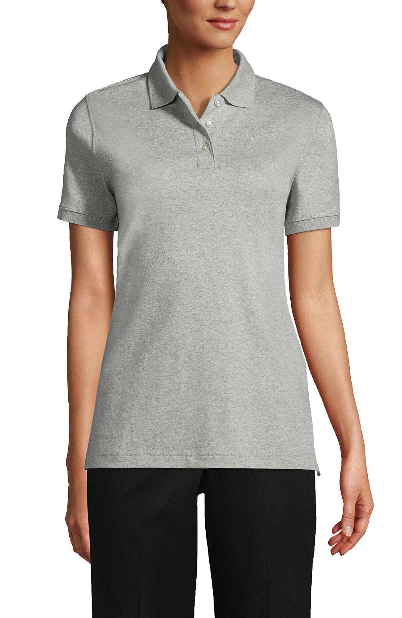 School Uniform  Short Sleeve Interlock Polo Shirt - image 3