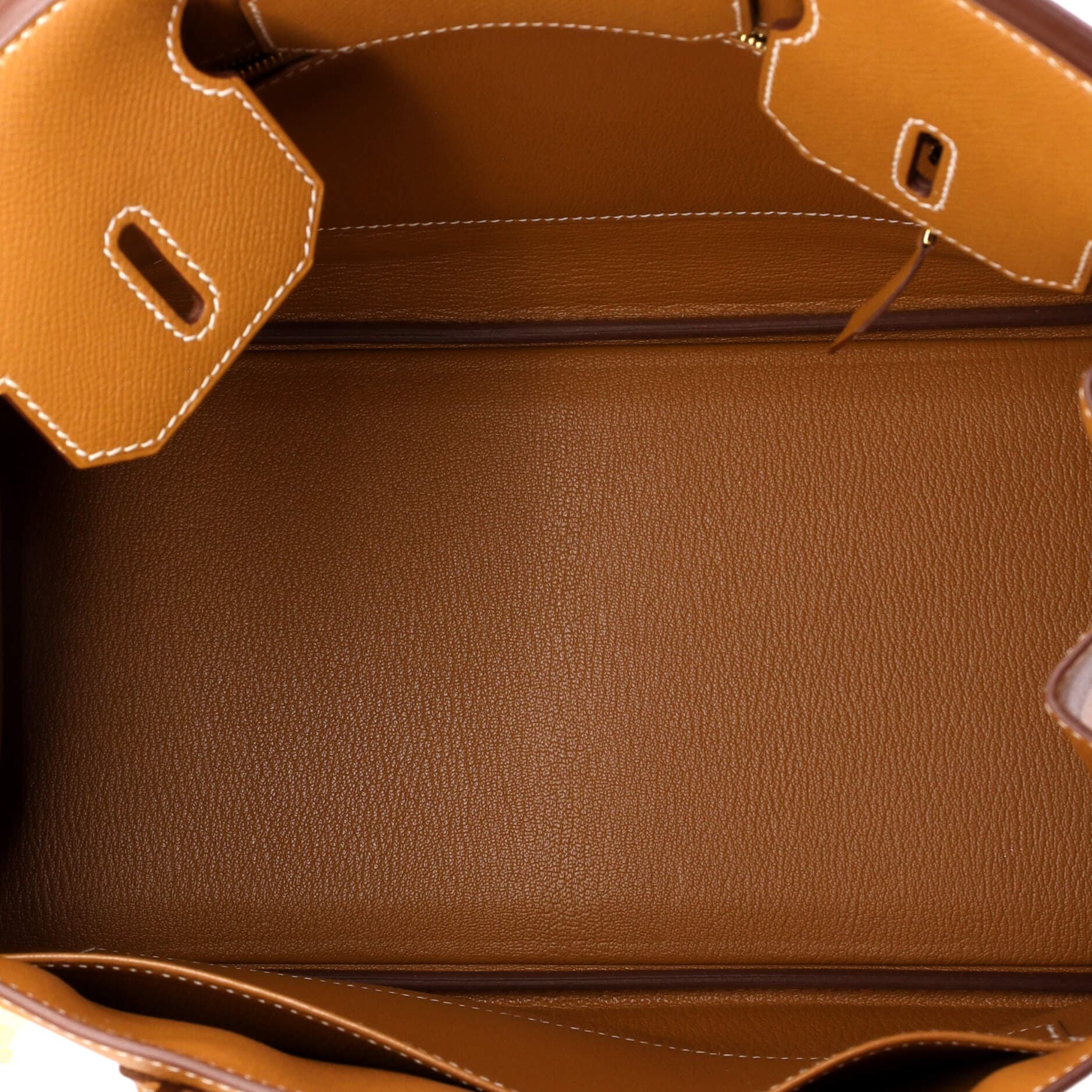 Birkin Handbag Brown Epsom with Gold Hardware 30, Alternate, color, Metallic Gold