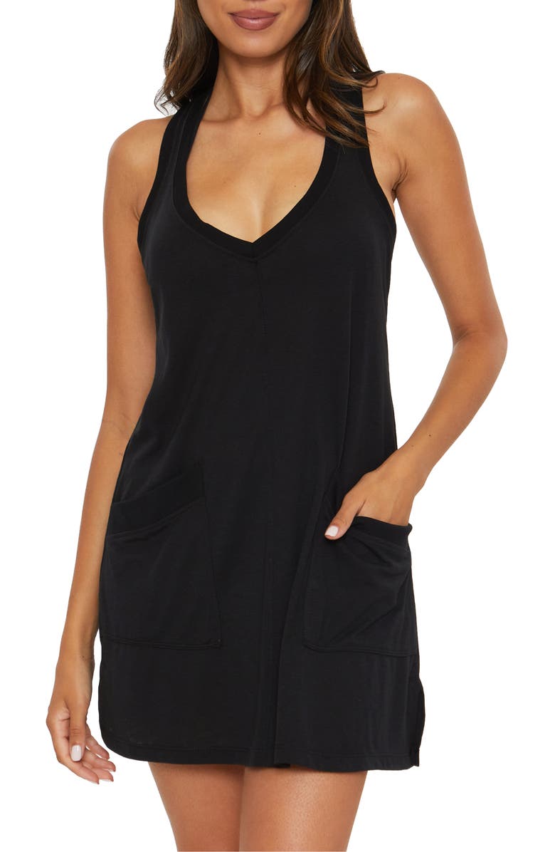 Becca Beach Date Cover-Up Dress, Main, color, 