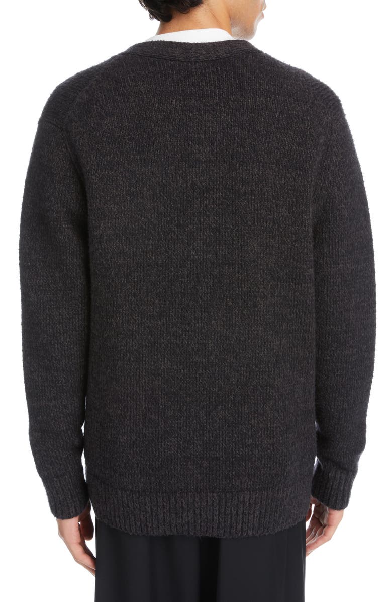 Acne Studios V-Neck Cardigan, Alternate, color,